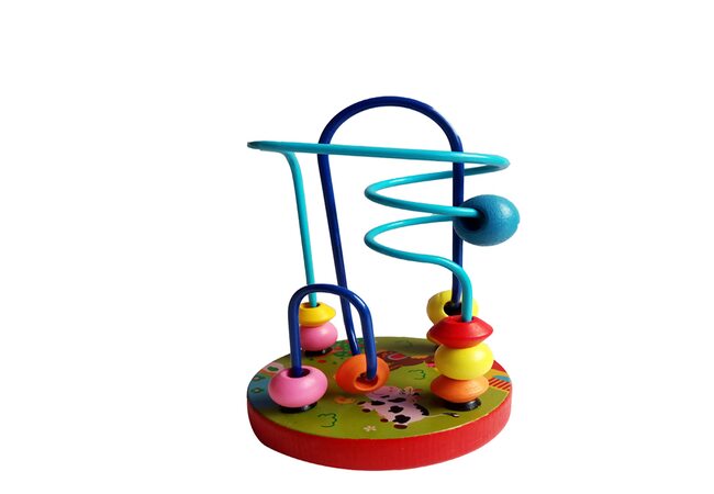 Пальчиковый лабиринт «Ферма» (цветной)