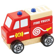Машинка-пирамидка «Пожарка»