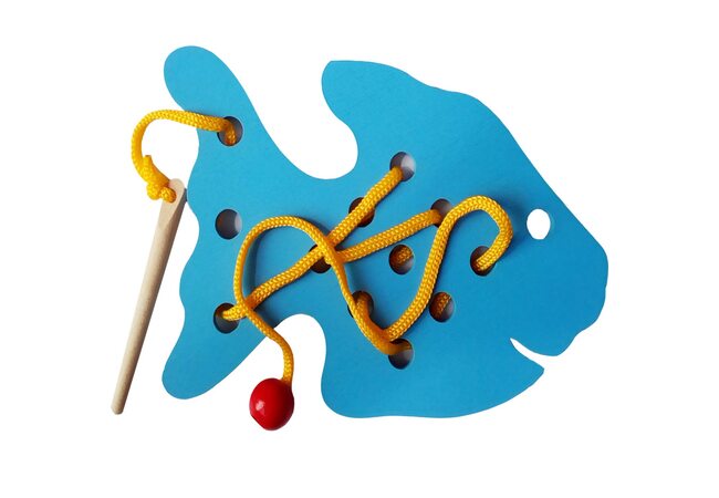 Шнуровка-фигурка «Рыбка»