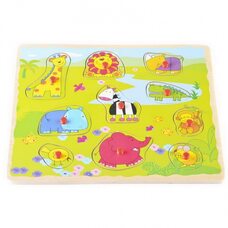 Вкладыши с ручкой «Животные джунглей»