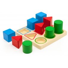 Игра «Форма-цвет-размер»