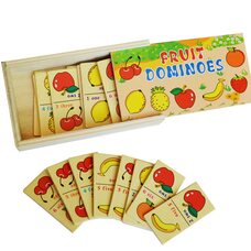 Домино макси «Фрукты-ягоды».