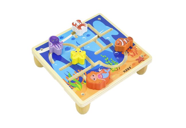 Объемный лабиринт «Рыбки»