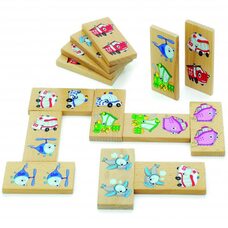 Домино «Машинки-глазастики»