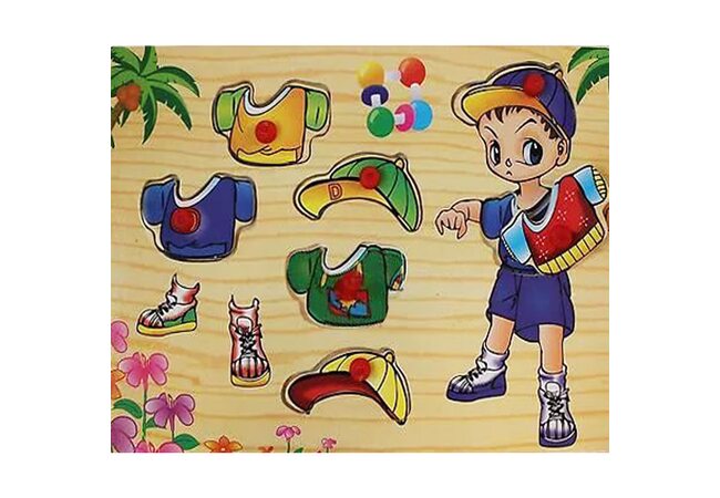 Игра «Поменяй одежду мальчику»