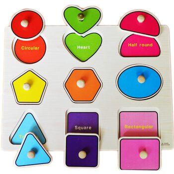 Вкладыши «Геофигуры»