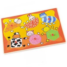 Вкладыши «Геометрические животные»