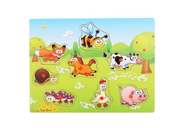 Вкладыши «На лужайке»