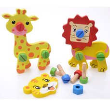 Конструктор «Животные» (Лев-Жираф)