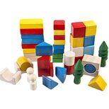 Конструктор «Городок», 44 дет.