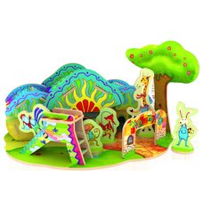 «Хижина в лесу» сборный конструктор, 21 дет.