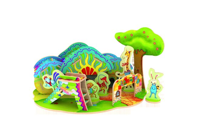 «Хижина в лесу» сборный конструктор, 21 дет.