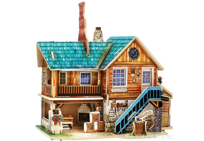 Хижина (США), сборная модель, 42 дет.