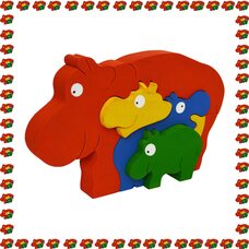 «Бегемотики» 3D, 5 дет.