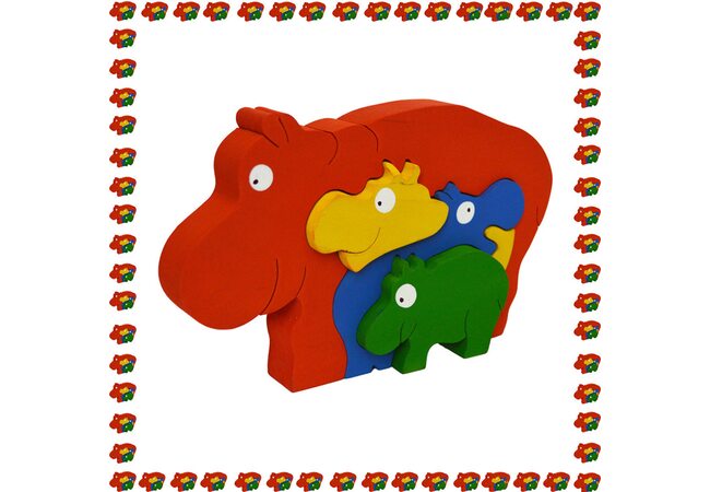 «Бегемотики» 3D, 5 дет.