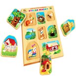 Развивающая игра «Кто где живет?»