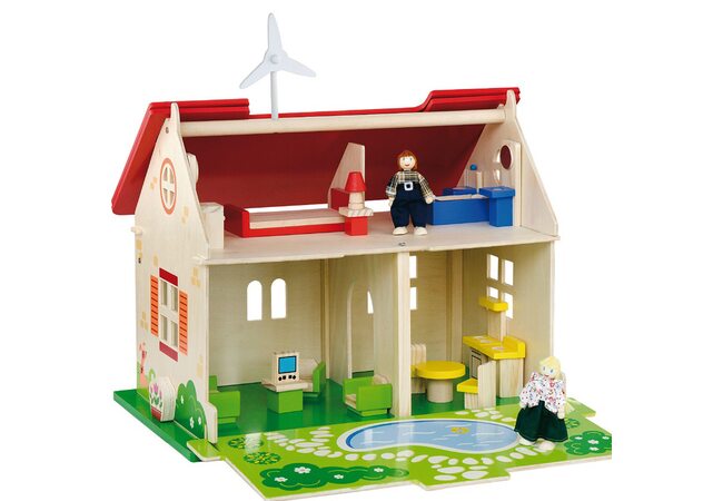 Игрушечный кукольный домик