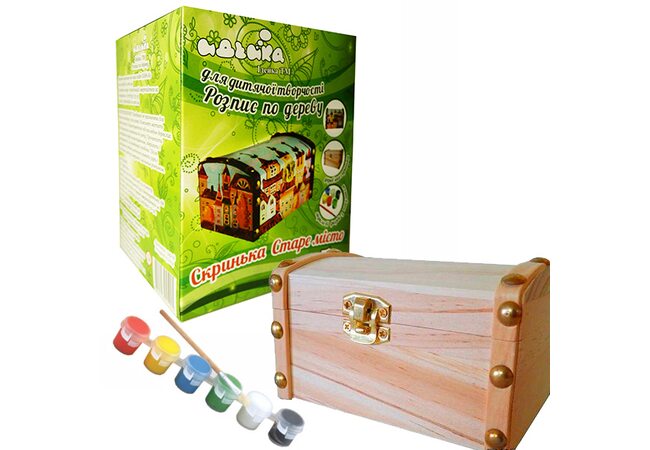 Набор для творчества «Шкатулка город»