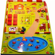 Вкладыши-игра «На ферме»