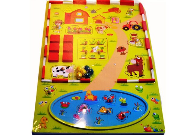 Вкладыши-игра «На ферме»