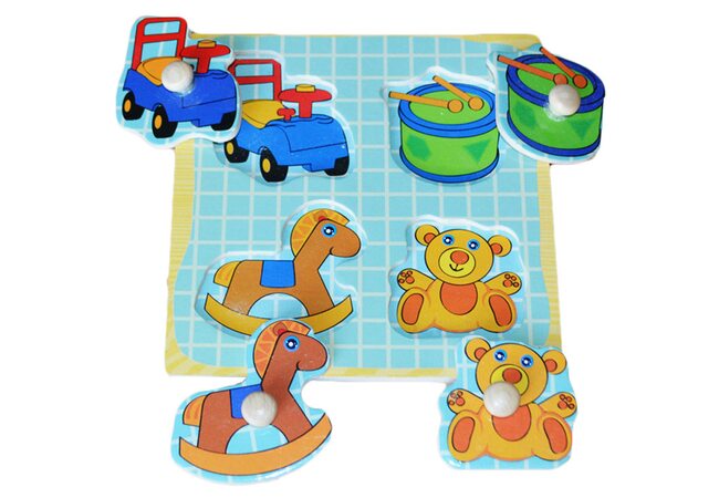 Вкладыши для малышей «Мои игрушки»