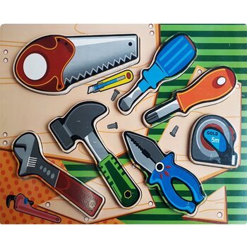 Об'ємні вкладиші "Набір інструментів"