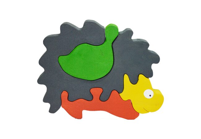 «Маленький ежик» 3D пазл, 4 дет.