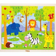 Пазл «Сафари», 24 эл.