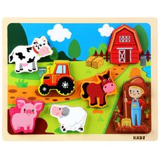 Объемный вкладыш «На ферме»