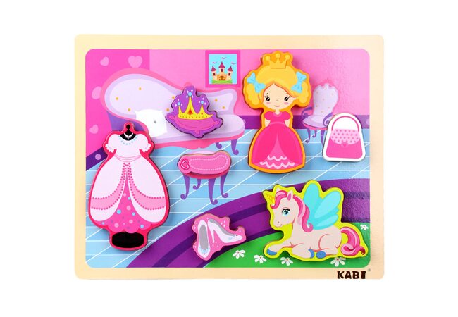 Объемный вкладыш «Принцесса»