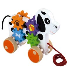 Каталка с шестеренками «Песик»