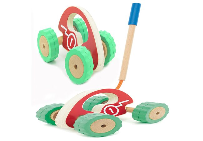 Каталка-машинка 2 в 1 «Роллі»