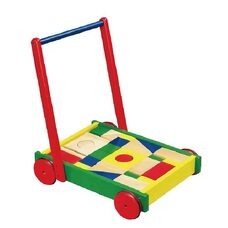 Тележка ходунки каталка с кубиками