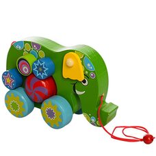 Каталка на ниточке «Слоненок»