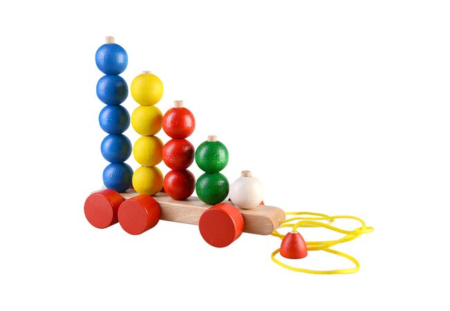 Пирамидки-шарики на колесиках