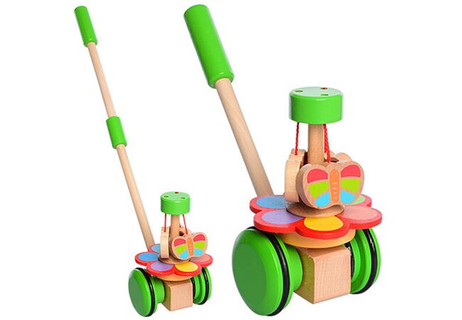 Каталка на палочке «Бабочки»