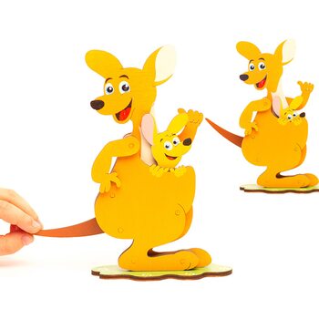 Серия «Собери с папой - Кенгуру», 11 дет.