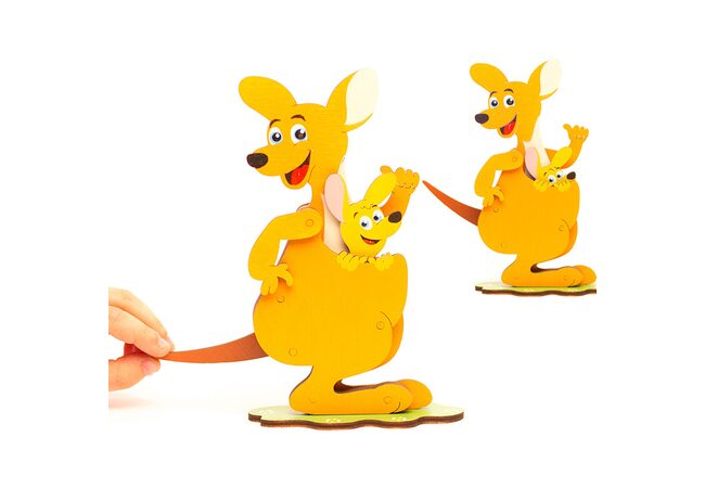 Серия «Собери с папой - Кенгуру», 11 дет.