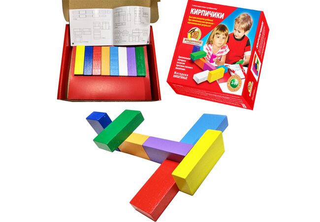 Кубики Нікітіна «Цеглинки»