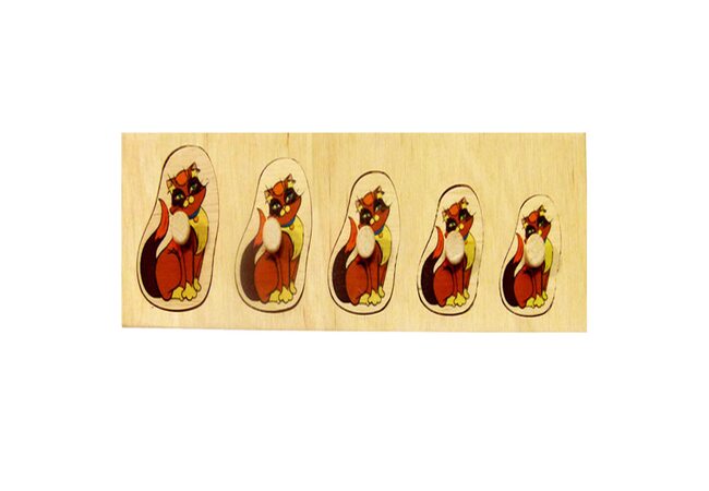 Вкладиші більше-менше «Кішечки»