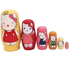 Матрешка «Hello Kitty», 6 в 1