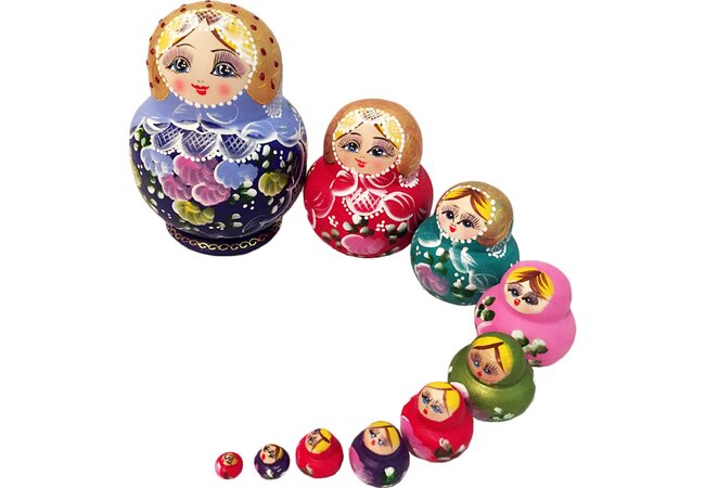 Матрешка «Классик», 10 в 1