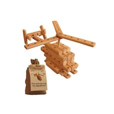 Конструктор «Вертолет», 45 дет.