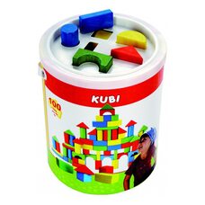 Конструктор в ведре, 100 дет.