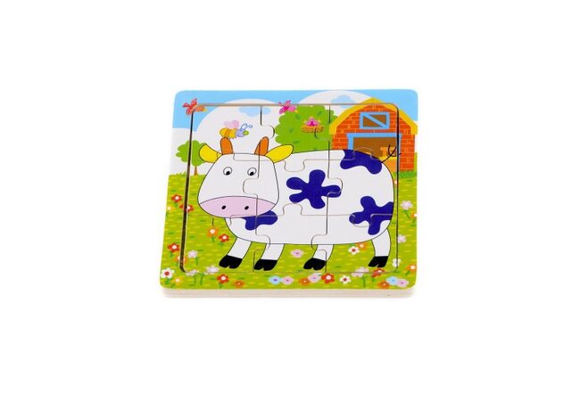 Пазл «Корова», 9 дет.
