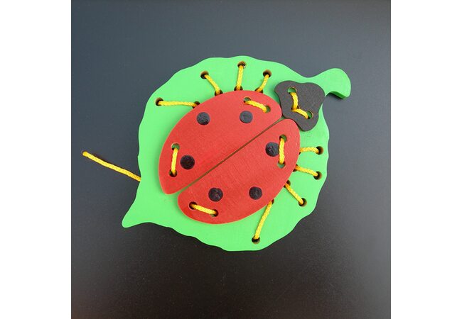 Шнуровка «Божья коровка»