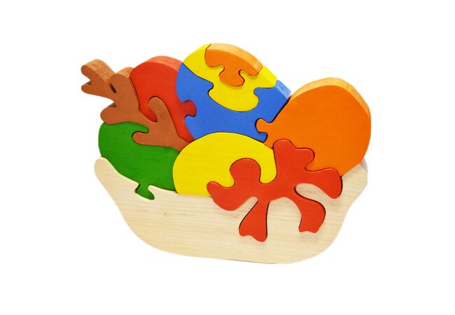 «Пасхальная корзинка» 3D пазл, 10 дет.