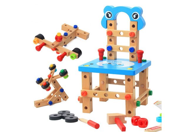 Стул-трансформер (синий)