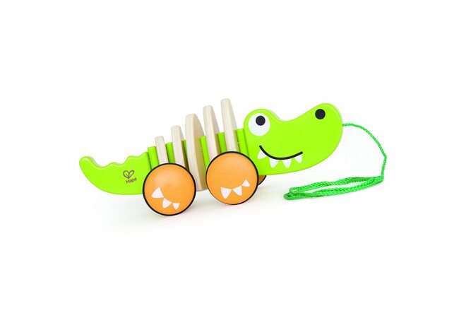 Каталка на ниточке «Крокодил»