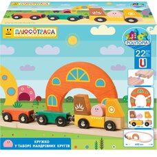 Политопия. Конструктор Кружко в лагере путешествующих кругов, 22 дет.